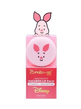 NWT Korean Beauty The Crème Shop x Disney Piglet Macaron Lip Balm - Pink